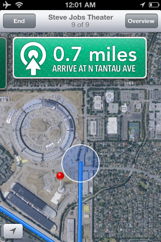 Google Maps iOS 6