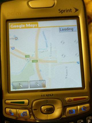 Google Maps PalmOS