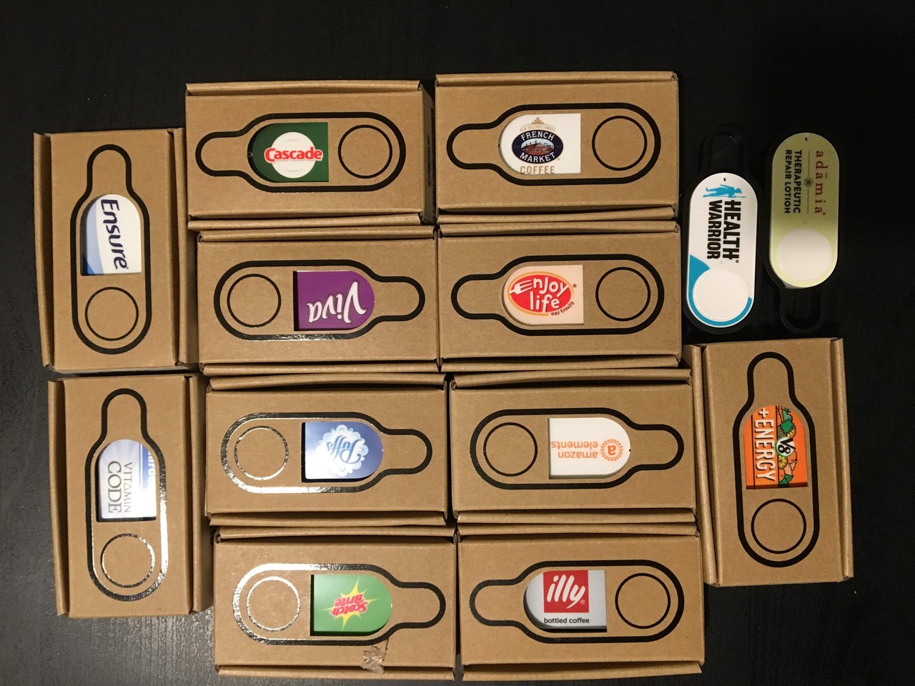 Dash buttons